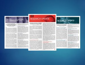 research update front page 3 research update front page 3