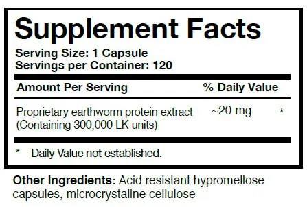 Boluoke 120 supplement facts