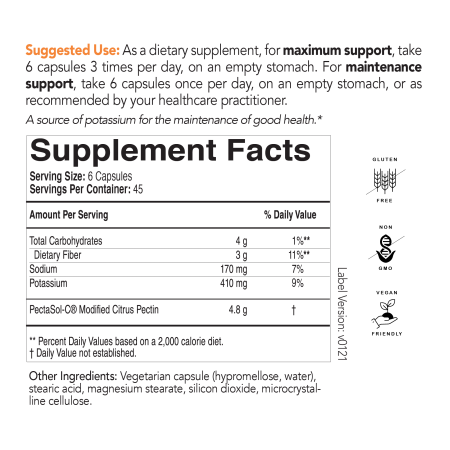 PectaSol C Capsules supplement facts