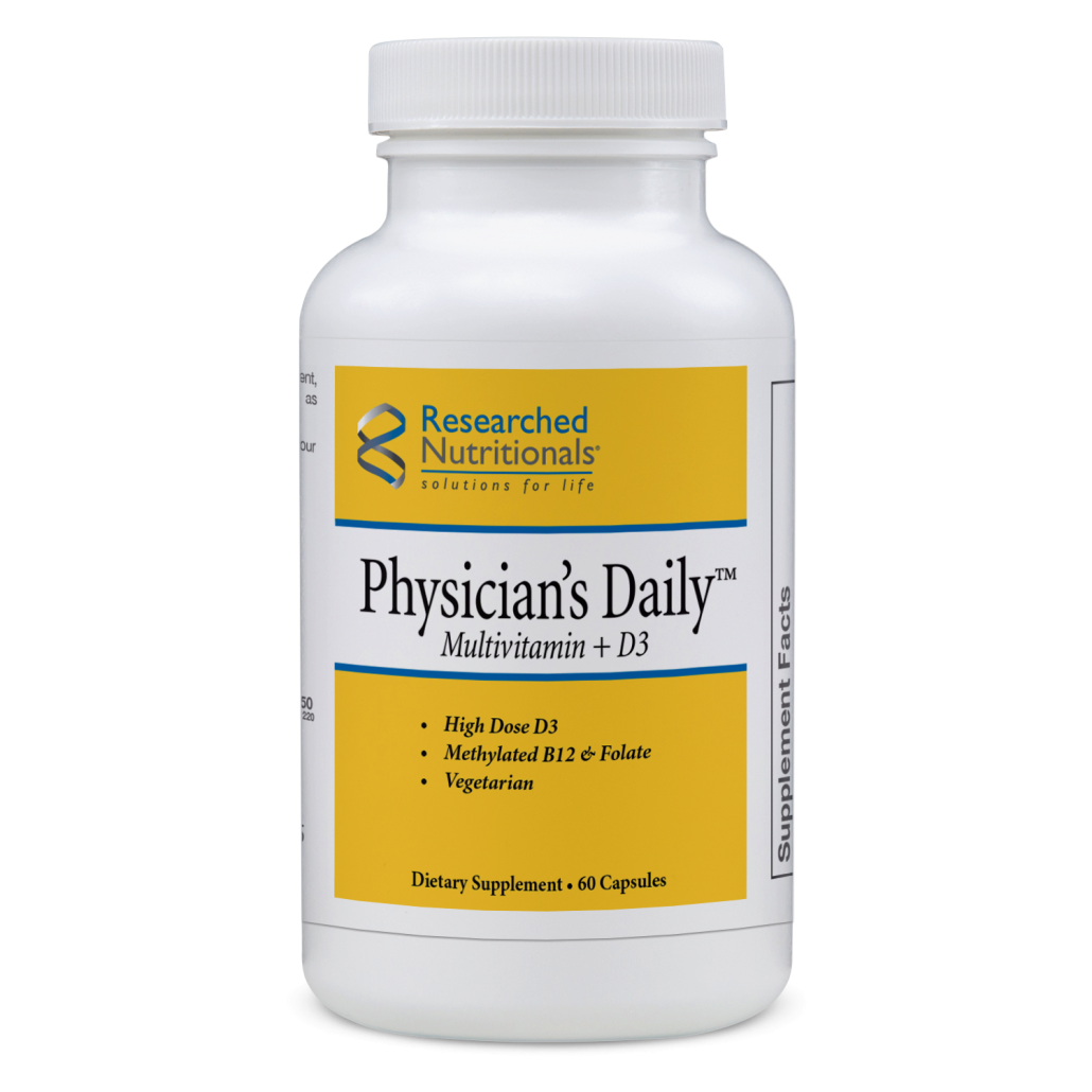 Physician's Daily™ Multivitamin + D3 Researched Nutritionals