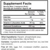 Tri-Fortify Liposomal Glutathione Watermelon Tube Supplement Facts